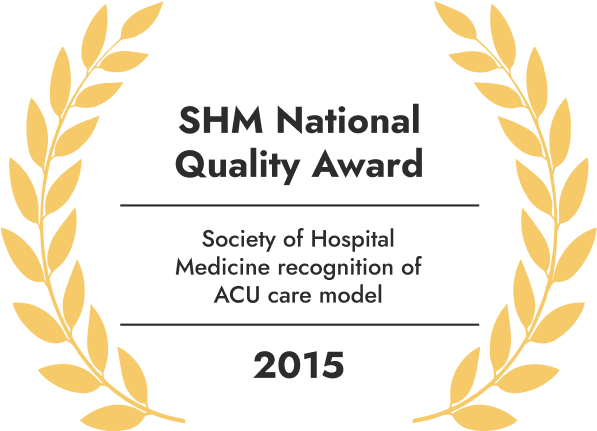 Society of Hospital Medicine National Quality Award for the ACU care model